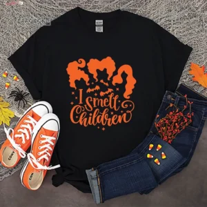 I SMELL CHILDREAN Sanderson sister Halloween T shirt