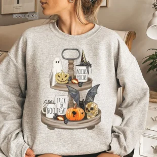 Hocus Pocus Halloween Tray T-shirt