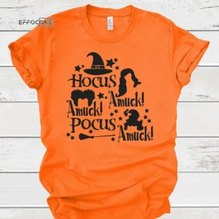 Hocus Pocus Amuck Halloween T-Shirt