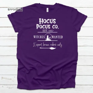 Hocus Pocus Co. Halloween T-shirt