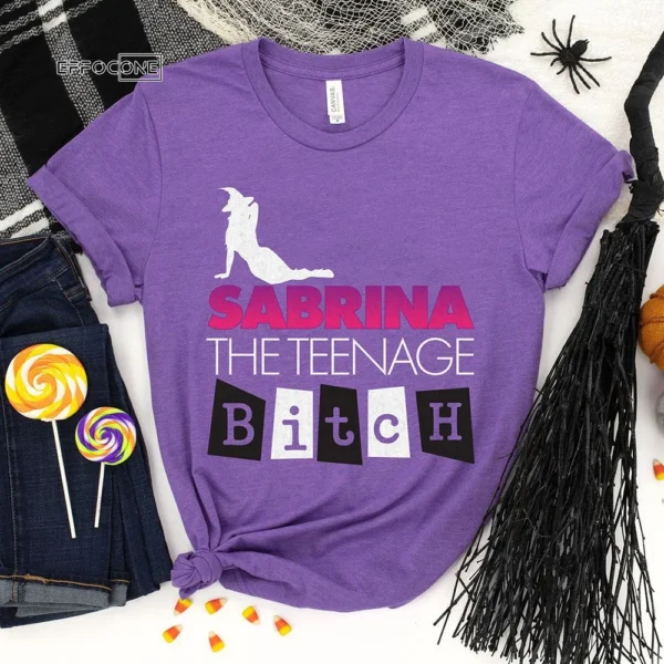 Sabrina The Teenage Bitch Halloween T-shirt