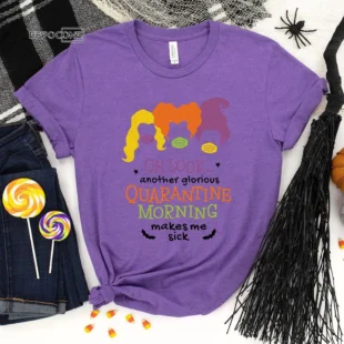 Quarantine Morning Halloween T-Shirt