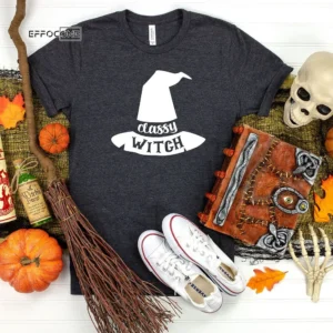 Classy Witches Halloween T-Shirt