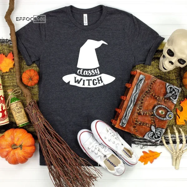Classy Witches Halloween T-Shirt