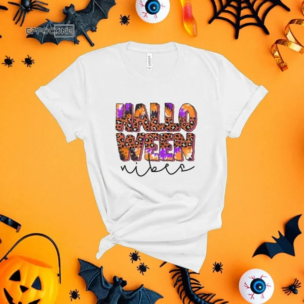 Halloween Vibes Leopard T-shirt