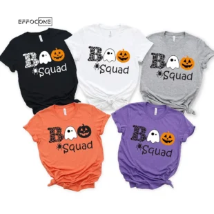 Boo Squad Family Matching T-Shirt