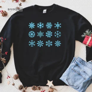 Snowflake Winter Christmas T-shirt