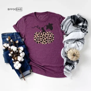 Leopard Pumpkin T-Shirt