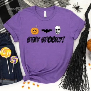 Stay Spooky, Halloween Pumpkin T-Shirt