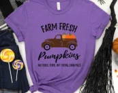 Farm Fresh Pumpkins Fall Sweatshirt Fresh