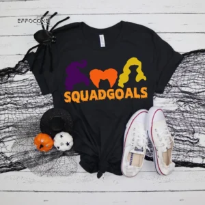 Squad Goals Halloween Witch T-Shirt