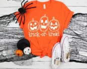 Trick or Treat Halloween Witch T-Shirt