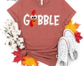 Gobble Thanksgiving T-Shirt