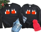 Christmas Boobs Santa Hands T-Shirt