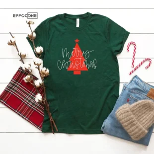 Christmas Tree Merry T-shirt