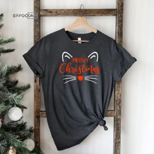 Meowy Christmas T-Shirt