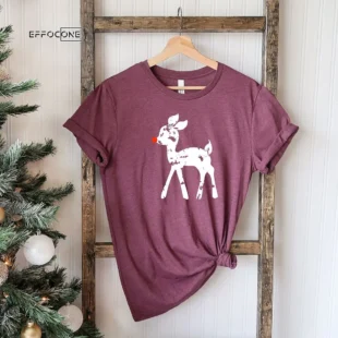 Christmas Reindeer Cute Deer T-Shirt