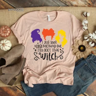 DNA Test 100% That Witch Hocus pocus T-shirt