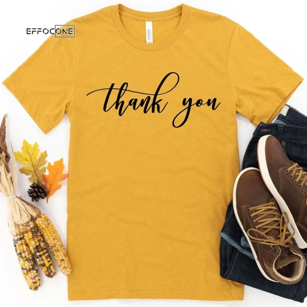 Thank you Thanksgiving T-shirt