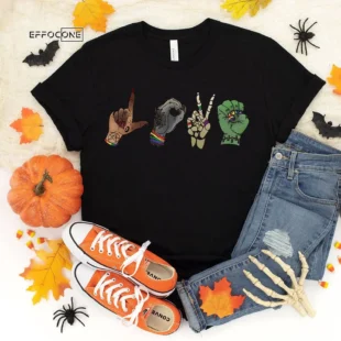 Halloween Monster Love T-Shirt