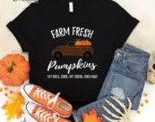 Farm Fresh Pumpkins Fall Sweatshirt Fresh