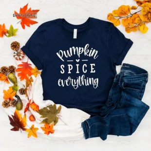 Pumpkin Spice Everything Thanksgiving T-Shirt