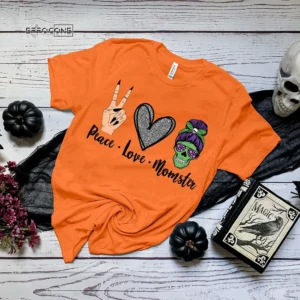 Momster Mom Halloween Spooky T-shirt