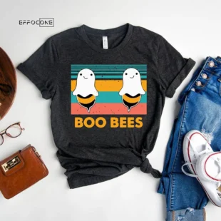 Boo Bees Funny Halloween T-Shirt