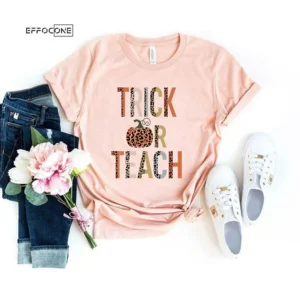 Trick Or Teach Halloween T-Shirt