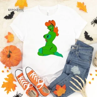 Pin up Zombie Halloween T-Shirt