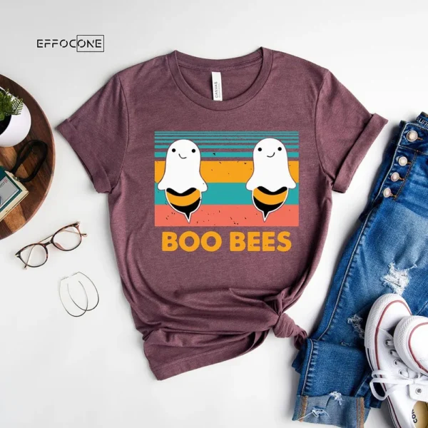 Boo Bees Funny Halloween T-Shirt