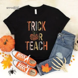 Trick Or Teach Halloween T-Shirt