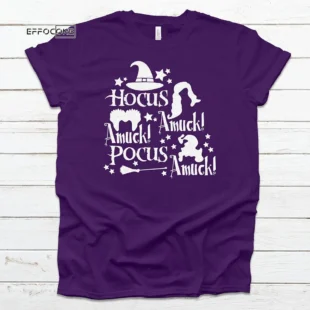 Hocus Pocus Amuck Halloween T-Shirt