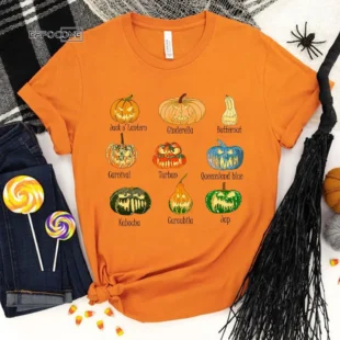 Varieties Pumpkin Patch Farm T-Shirt