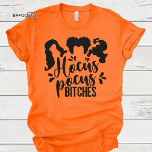 Hocus Pocus Bitches Halloween T-shirt