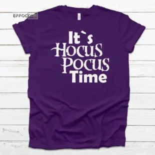 It's Hocus Pocus Time Halloween T-Shirt