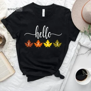 Hello Fall Thanksgiving T-Shirt