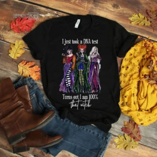 DNA Test 100% That Witch T-shirt