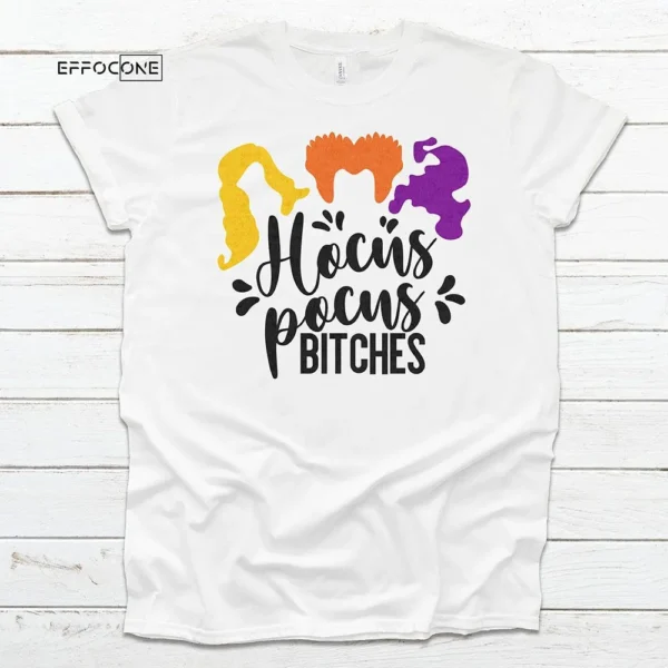 Hocus Pocus Bitches Halloween T-shirt