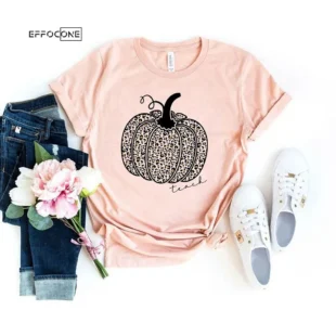 Cute Fall Teacher, Leopard Pumpkin Teaching Tshirt