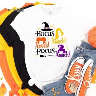 Hocus Pocus Amuck Halloween T-Shirt