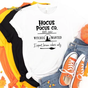 Hocus Pocus Co. Halloween T-shirt