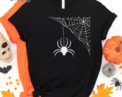 Spider Web Halloween T-shirt