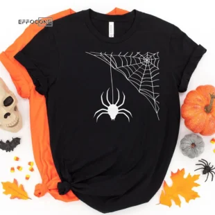 Spider Web Halloween T-shirt