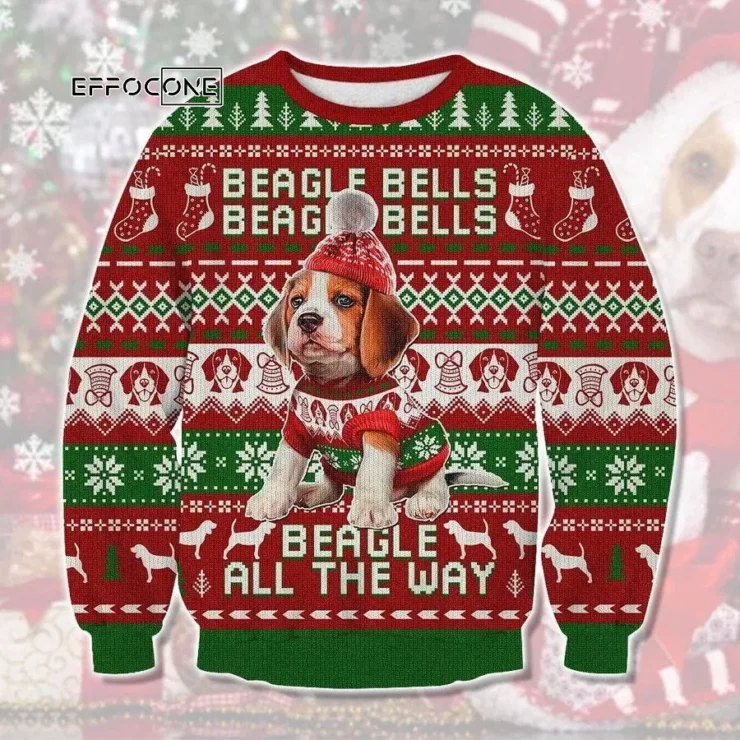 Beagle Ugly Christmas Sweater