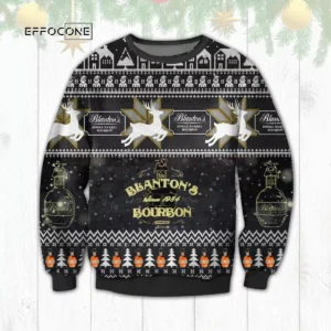 Blantons Bourbon Ugly Christmas Sweater