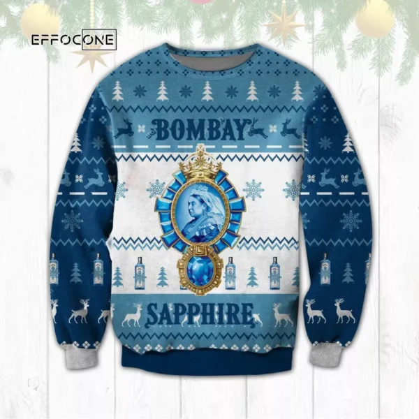 Bombay Sapphire Ugly Christmas Sweater