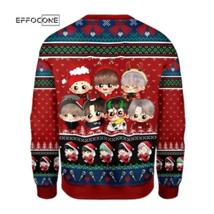 BTS Ugly Christmas Sweater