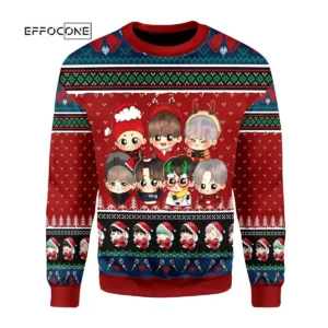 BTS Ugly Christmas Sweater