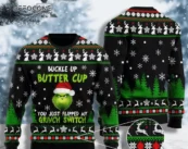 Buckle Up Buttercup Ugly Christmas Sweater